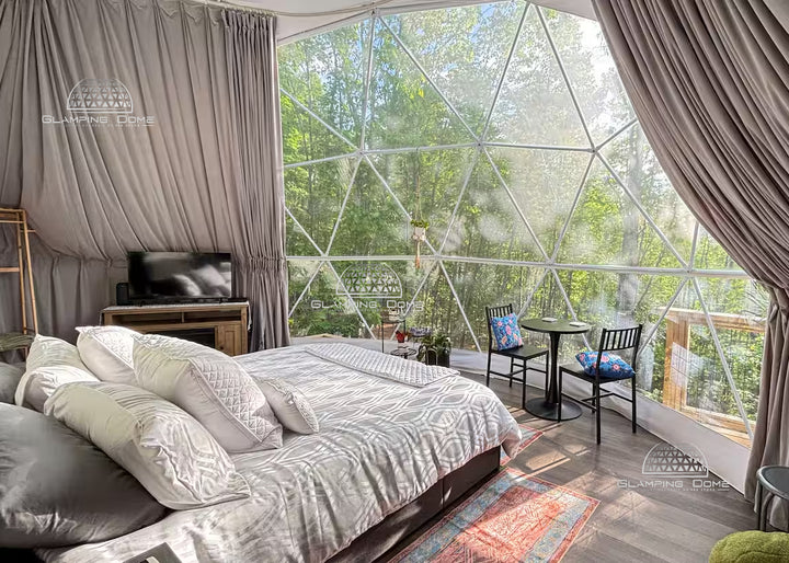 Panoramic Window Curtain - Glamping Dome Store