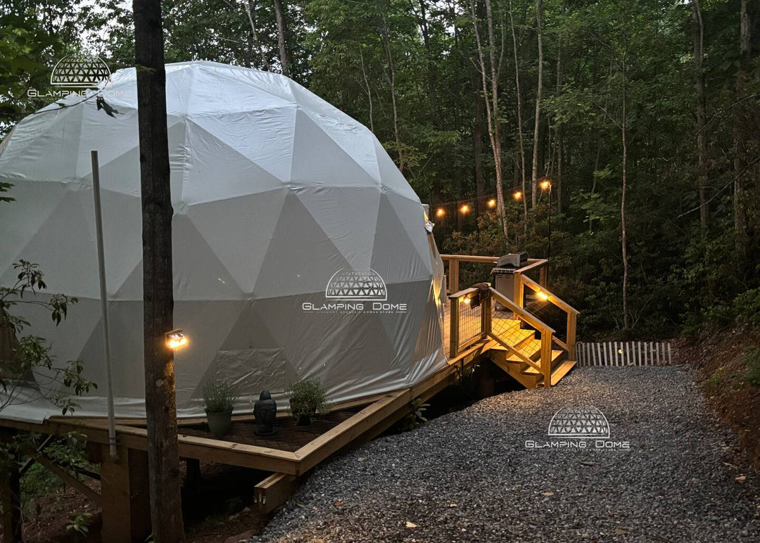 Geodesic Dome Tent - 26 ft (8 m) - Glamping Dome Store
