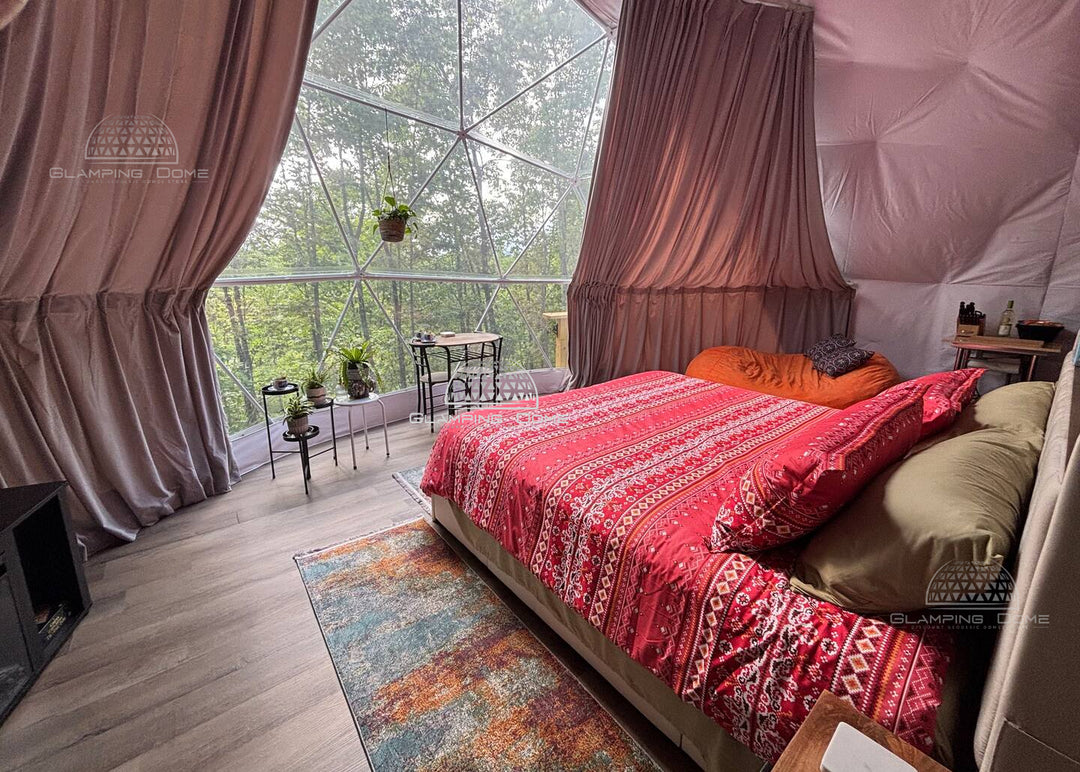 Panoramic Window Curtain - Glamping Dome Store