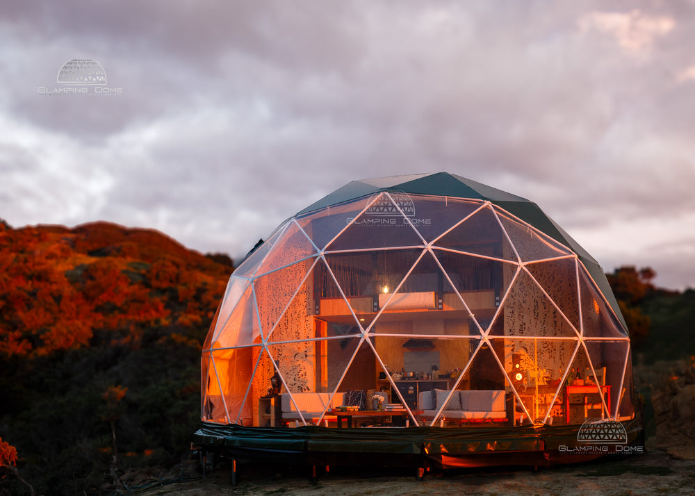 Geodesic Dome Tent - 26 ft (8 m) - Glamping Dome Store