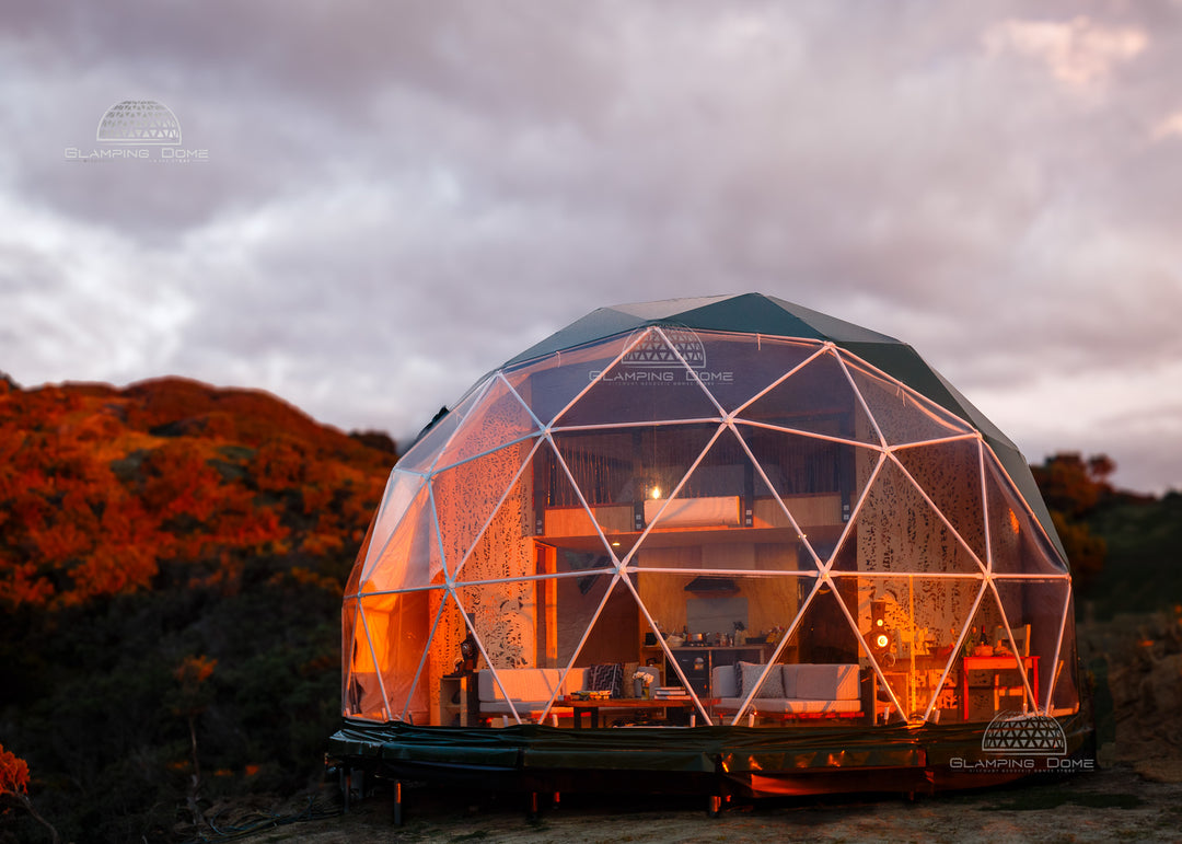 Geodesic Dome Tent - 26 ft (8 m) - Glamping Dome Store