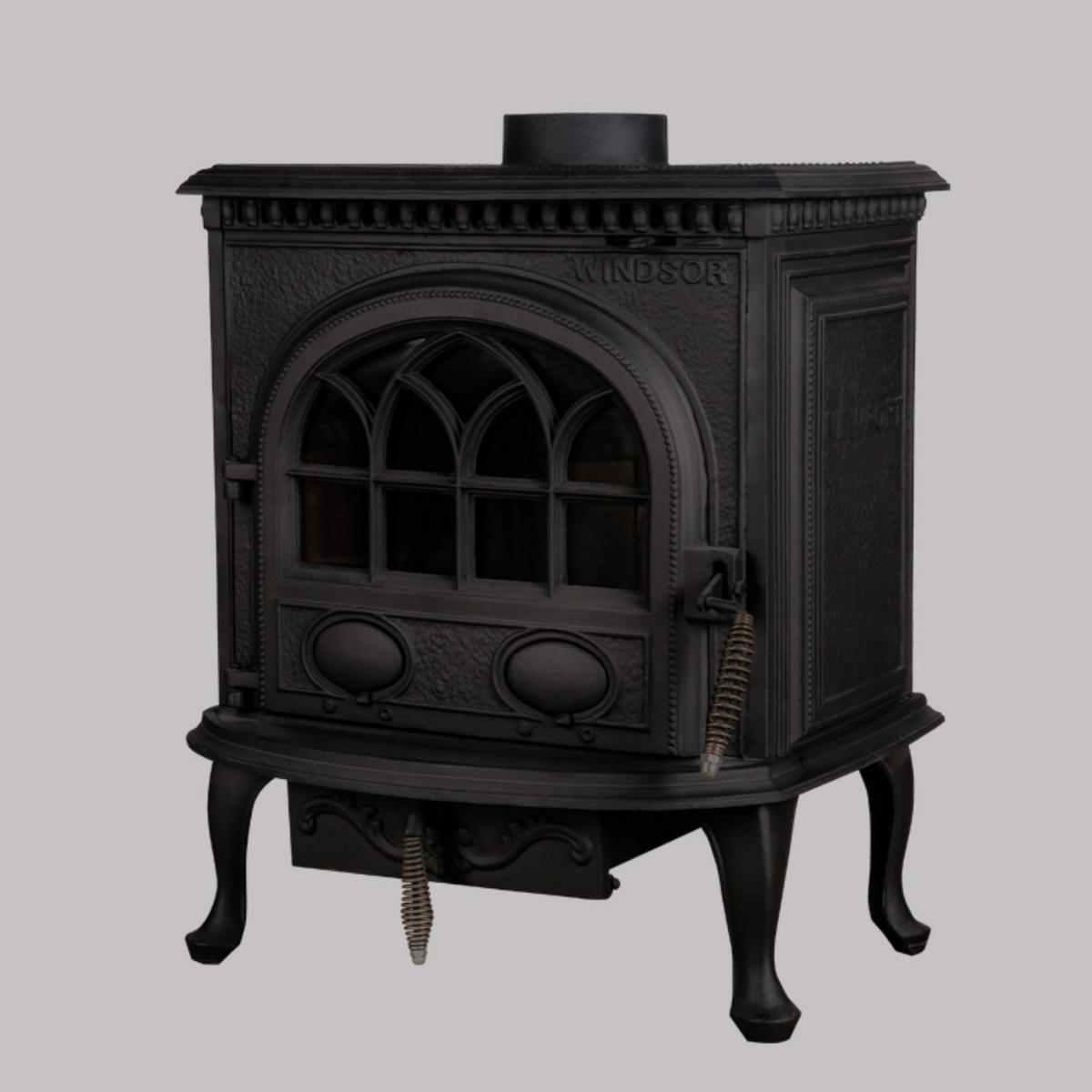 Small Wood Burning Stove | Heater with Chimney | Glamping Dome Store