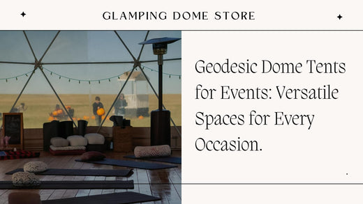 From weddings to wellness retreats, how dome tents create memorable, all-weather venues.