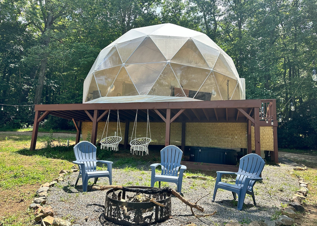 FOR SALE: Thriving Glamping Dome Business in a Scenic Retreat Setting (Hillsville, Virginia, USA)