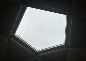 Glass Skylight window - Glamping Dome Store
