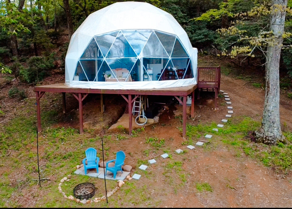 FOR SALE: Thriving Glamping Dome Business in a Scenic Retreat Setting (Hillsville, Virginia, USA)