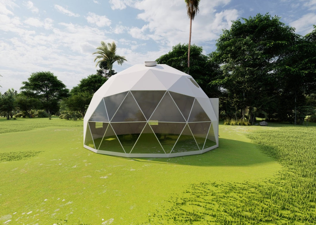 23 ft (7 m) Geodesic Dome Tent with accessories