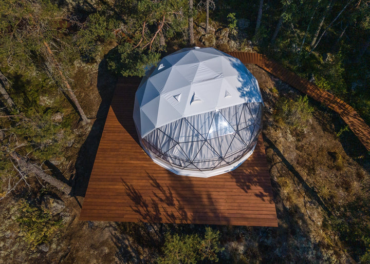 Top-vented domes are grat solution for any climate and humidity levels.