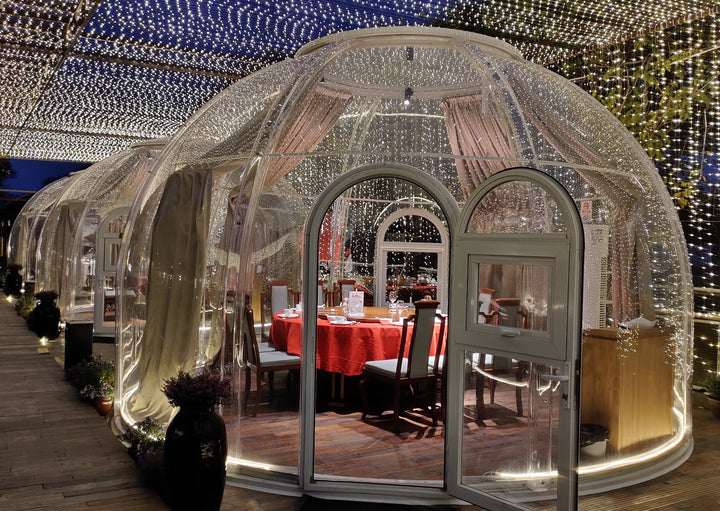 wedding polycarbonate dome 