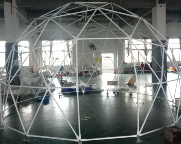 Galvanized Steel Geodesic Dome Frame - Glamping Dome Store