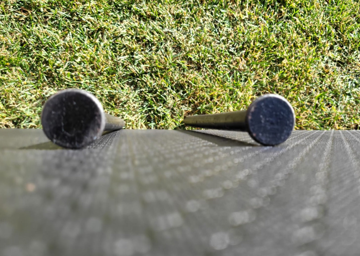 1" steel pegs for glamping dome