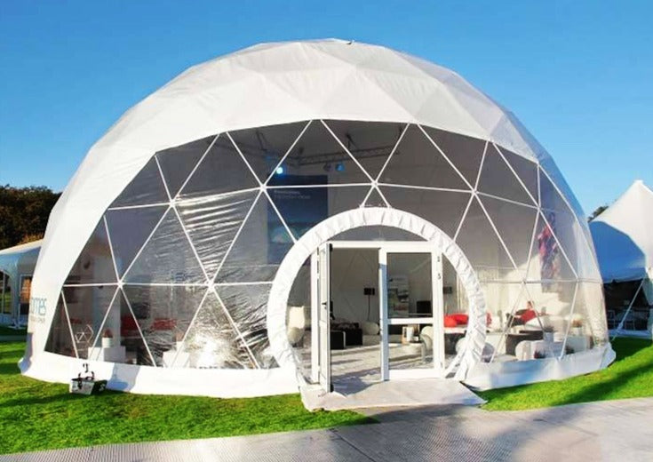grand tour tent window fake PVC Extended Panoramic Window