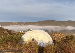 Solar Power Air Circulation Fan - Glamping Dome Store