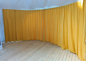Panoramic Window Curtain - Glamping Dome Store