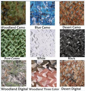 colors for camo nets