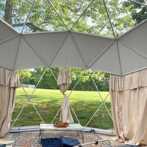 Extended Skylight Window - Glamping Dome Store