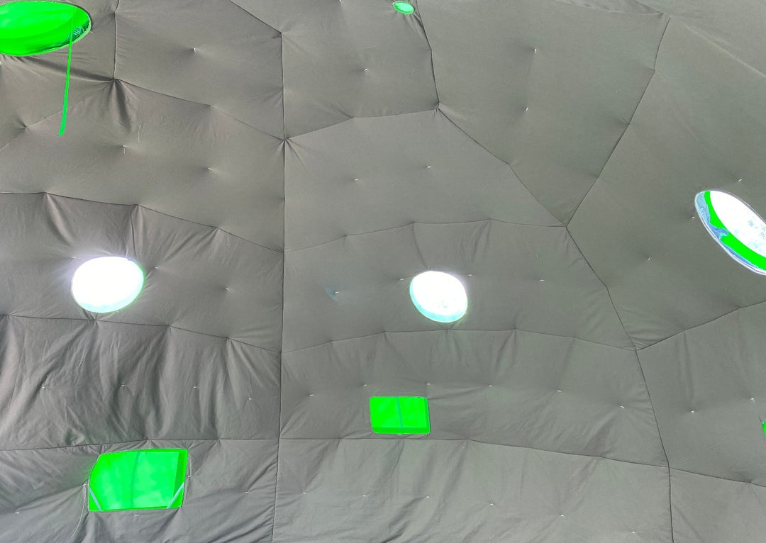 reflective tent Reflective Bubble Foil finished with Canvas 32ft(10m)
