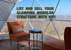 LIST YOUR DOME, YOURT, CONTAINER, TINY HOUSE OR OTHER MODULAR STRUCTURE - Glamping Dome Store